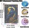 Crow Diamond Painting Kits for Adults, Raven DIY 5D Diamond Art Kits Full Drill Diamond Dots Paintings with Diamonds Gem Art and Crafts Home Decor 12x16inch